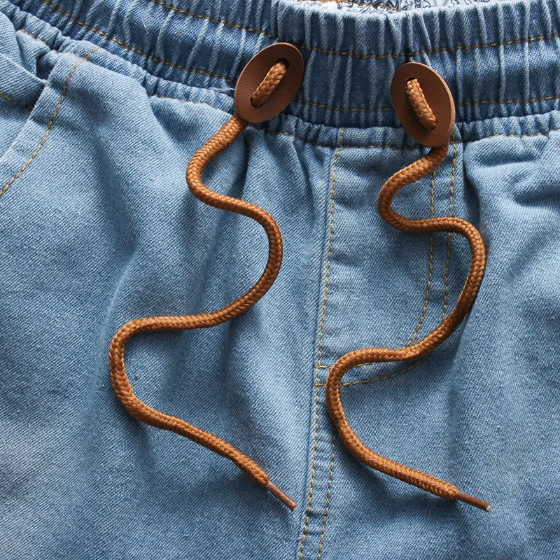 Бесплатная доставка! 2016 новые модные мужские короткие джинсы хлопковые летние