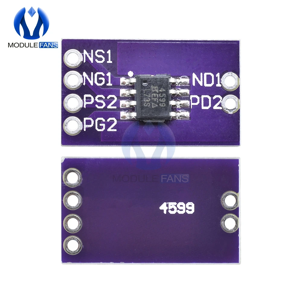 Si4599 N и P водный канал способ D S MOSFET Плата расширения модуль полный мостовой