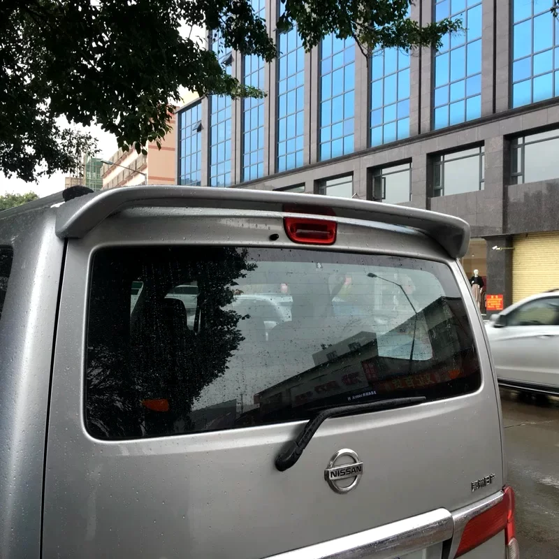 Для 2010 до Nissan NV200 большой спойлер на крышу высокого качества ABS спойлер грунтовка или любой цвет задний спойлер для Nissan NV200