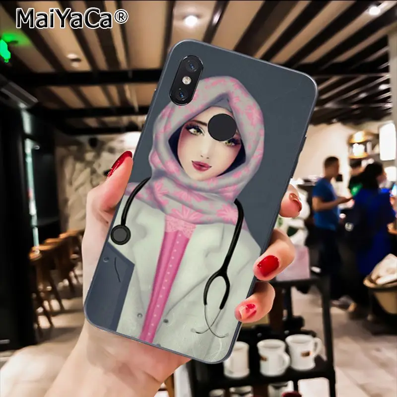 MaiYaCa Мусульманский Исламский грил глаза чехол для телефона Xiaomi Redmi8 4X 6A Redmi Go Redmi5 5Plus Note7 8ProA1 A2Lite