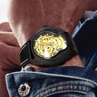 2019 parnis mens fashion sport watches men automatic analog date clock man leather military miyota lume watch relogio masculino