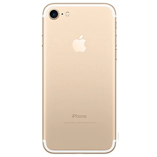 gold Apple iPhone 7 32 GB/128 GB 4G LTE iphone7 мобильный телефон IOS четырехъядерный мобильный телефон 4,7 ''12,0 MP отпечатков пальцев Смартфон - Цвет: gold
