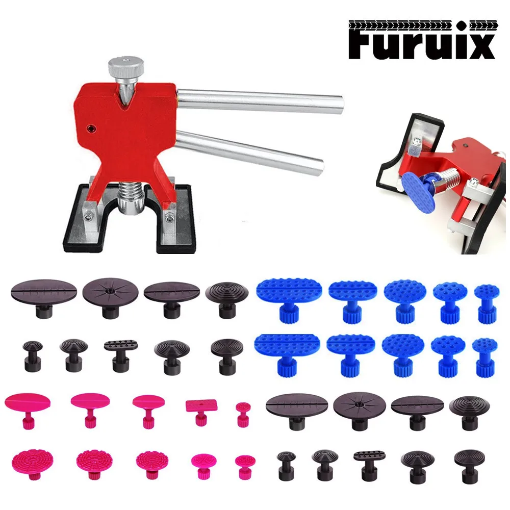 

Инструмент для удаления вмятин без покраски, инструмент для ремонта вмятин, съемник вмятин, вкладки на присоске, клейкие вкладки для повреж...