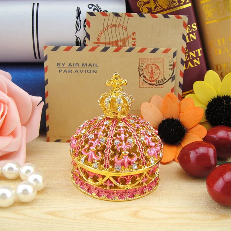 Декоративная шкатулка для ювелирных изделий Tsar Crown Design Bejeweled коллекционная