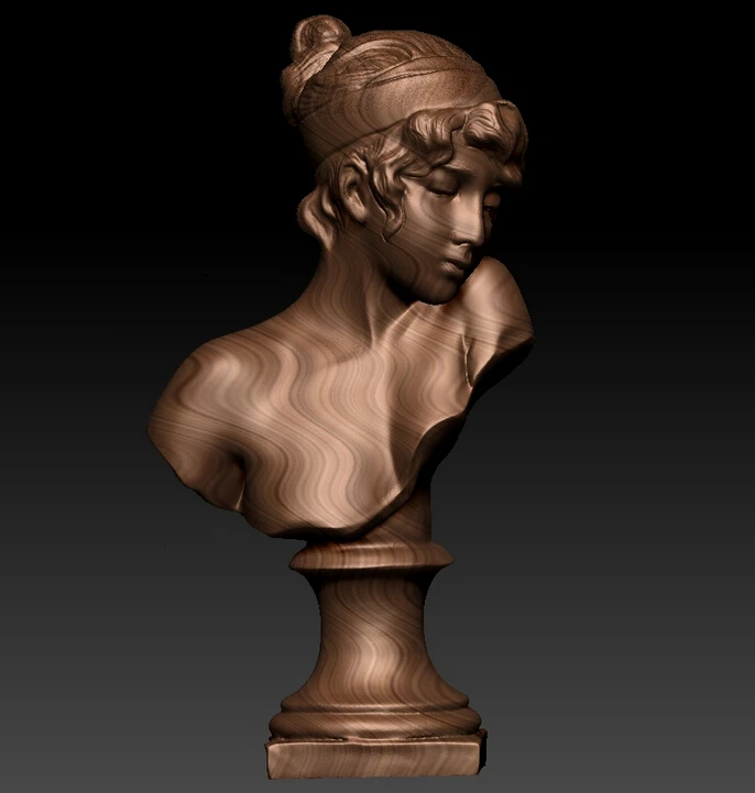 3D фреза для ЧПУ в формате STL file|3d model relief|3d relief modelfor cnc |