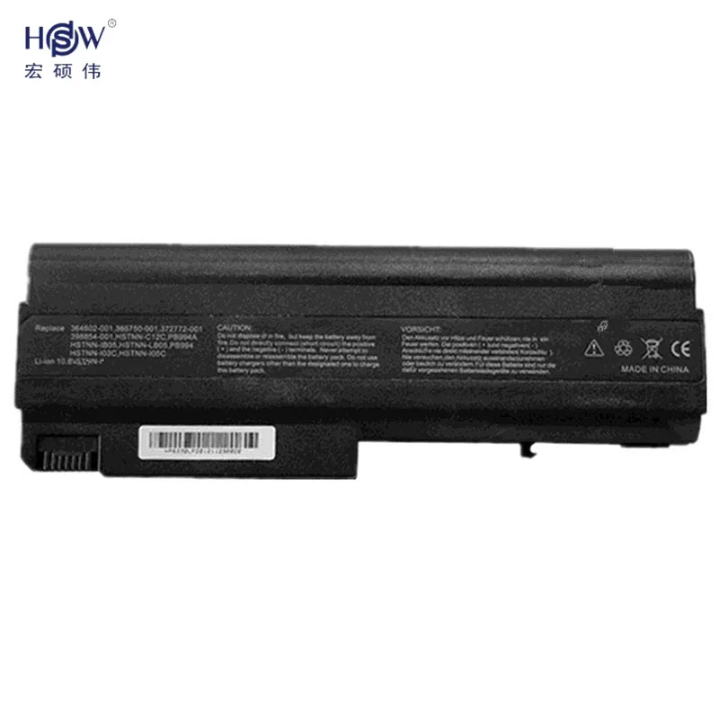 HSW 9 CELL батареи ноутбука HSTNN IB08 IB16 IB18 IB28 LB05 для Compaq Бизнес Тетрадь 6715b 6715 s nc6100|laptop