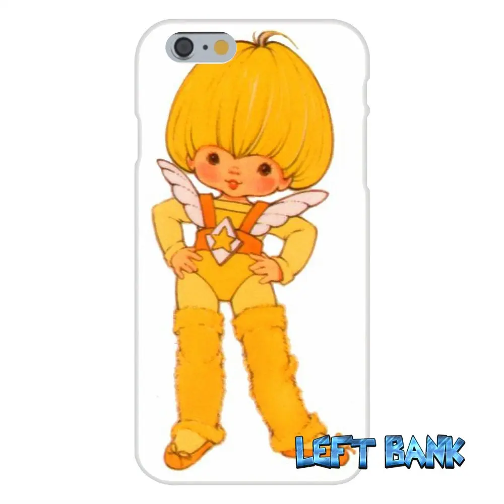 Мягкий силиконовый прозрачный чехол для iPhone 4 4S 5 5S 5C SE 6 6S 7 Plus rainbow brite | Мобильные