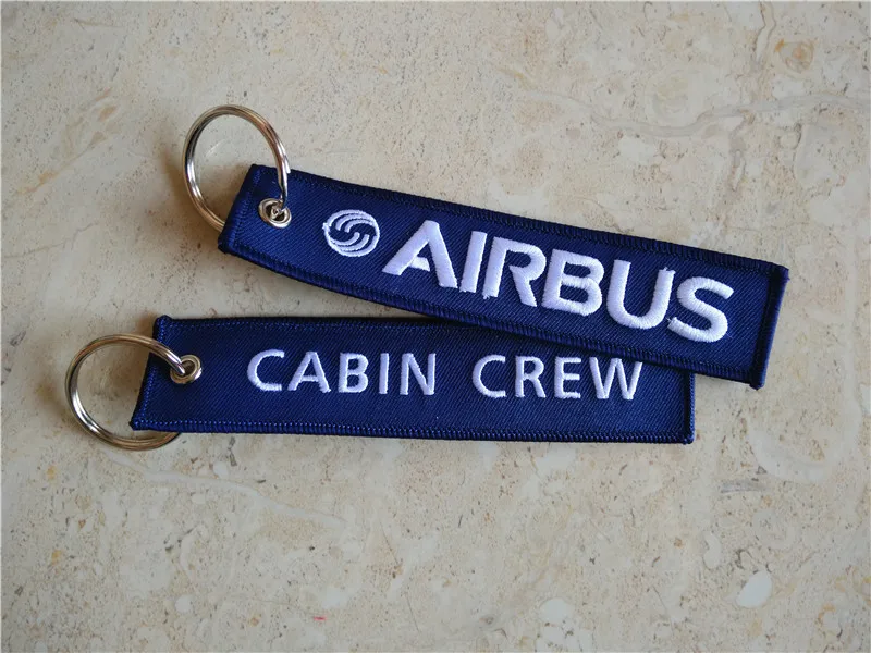 Тканевый брелок для ключей с логотипом Airbus | Автомобили и мотоциклы