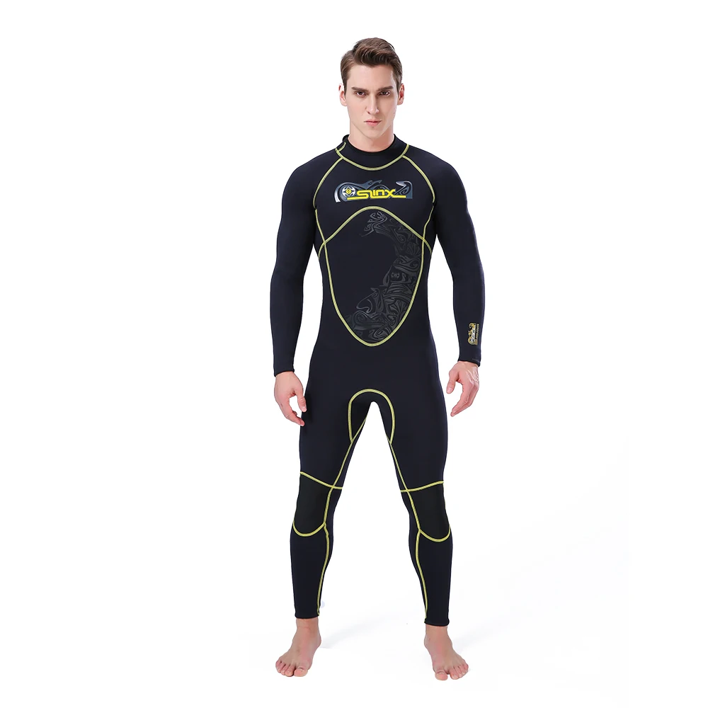 

Scuba Diving Wetsuit Men 3mm Diving Suit Neoprene Swimming Wetsuit Surf Triathlon Wet Suit Swimsuit Full Bodysuit