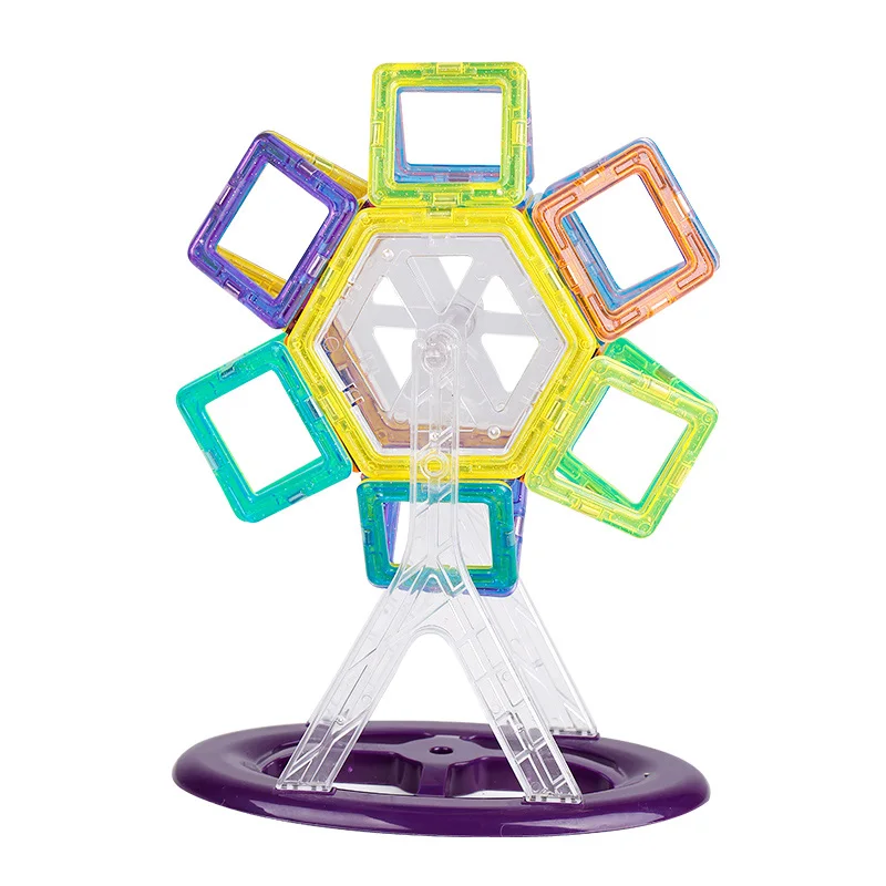 2017 модели и конструкторы Мини Магнитный конструктор строительные блоки Enlighten