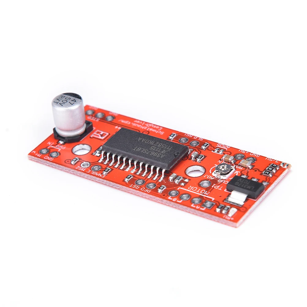 Модуль драйвера шагового двигателя JETTING New 1PC Easy Driver A3967 Shield V44 для 3D принтера