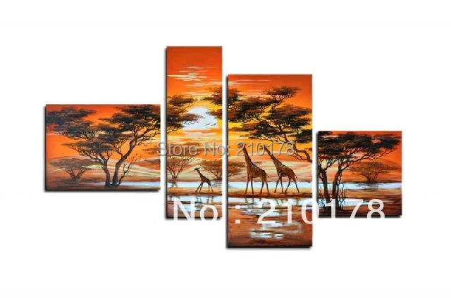 handmade oil painting on canvas modern 100% Best Art original directly from artist AR-058 | Дом и сад