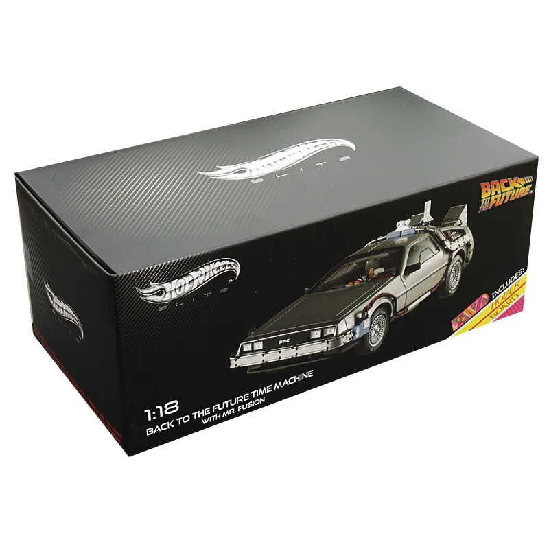 1:18 DMC Deronin возвращается в будущее модель автомобиля из сплава высокая имитация