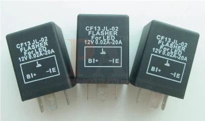 PA LED 1 шт. x 3 штифта автомобильная светодиодная вспышка штифт реле фиксатор