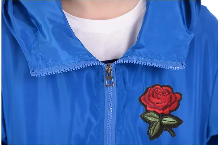 

Women's Hooded Jackets 2018 Summer Women Basic Jackets Coats Causal windbreaker Sweater Zipper Lightweight Jackets Bomber Famale