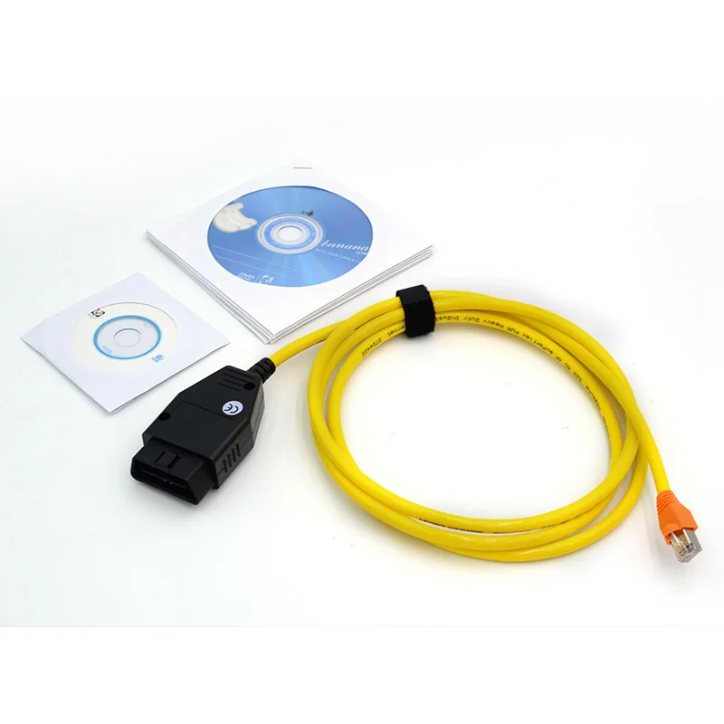 

ESYS Data Cable For BMW ENET Ethernet OBD OBD2 Interface E-SYS ICOM Coding for F-serie Diagnostic Cable Car Diagnostic Auto Tool