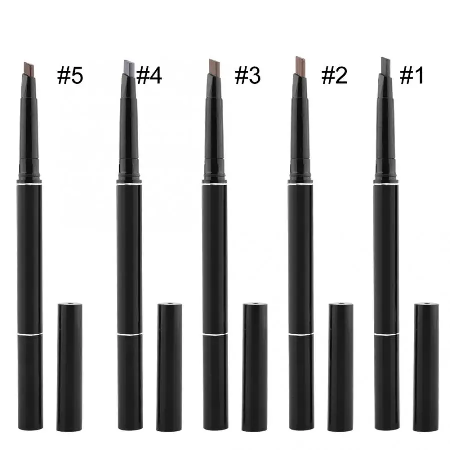 Карандаш для бровей 2 упаковки водостойкий стойкий карандаш с кисточкой