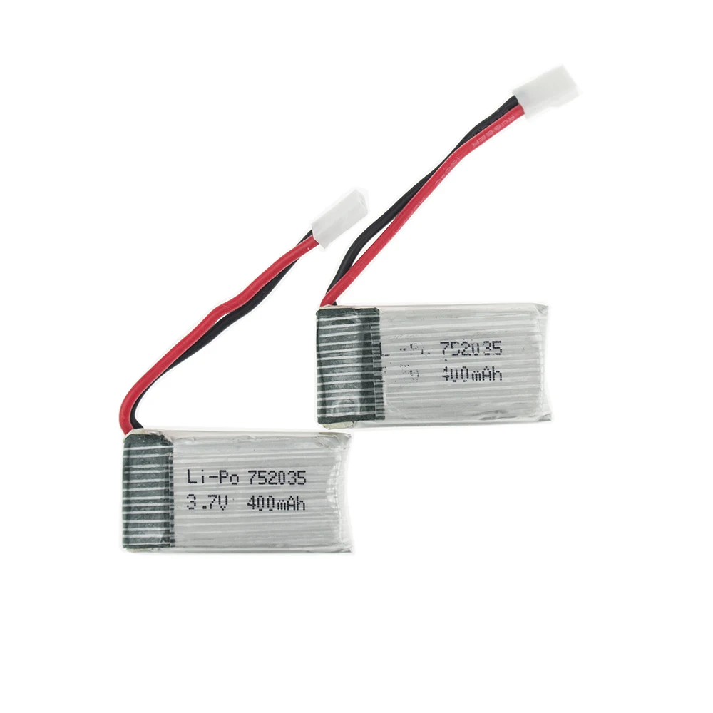 50 шт. 3 7 в 400 мАч Lipo аккумулятор для беспилотника H99W RC H31 H98 Quadcopter запасные части Battery