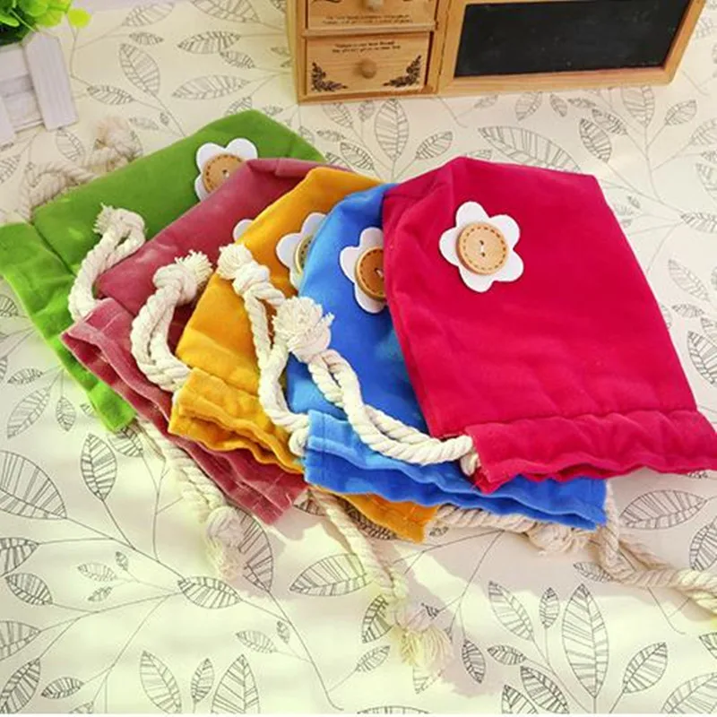 Лидер продаж 2017 милая сумка для порта с цветочным узором карамельных цветов