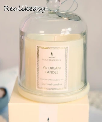 Романтическая Подарочная свеча масло ароматическая Свеча в форме чашки соевая