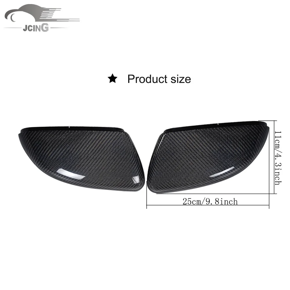 Колпачки для зеркал из углеродного волокна Volkswagen VW Golf 6 VI MK6 & GTI 2010 2013 2