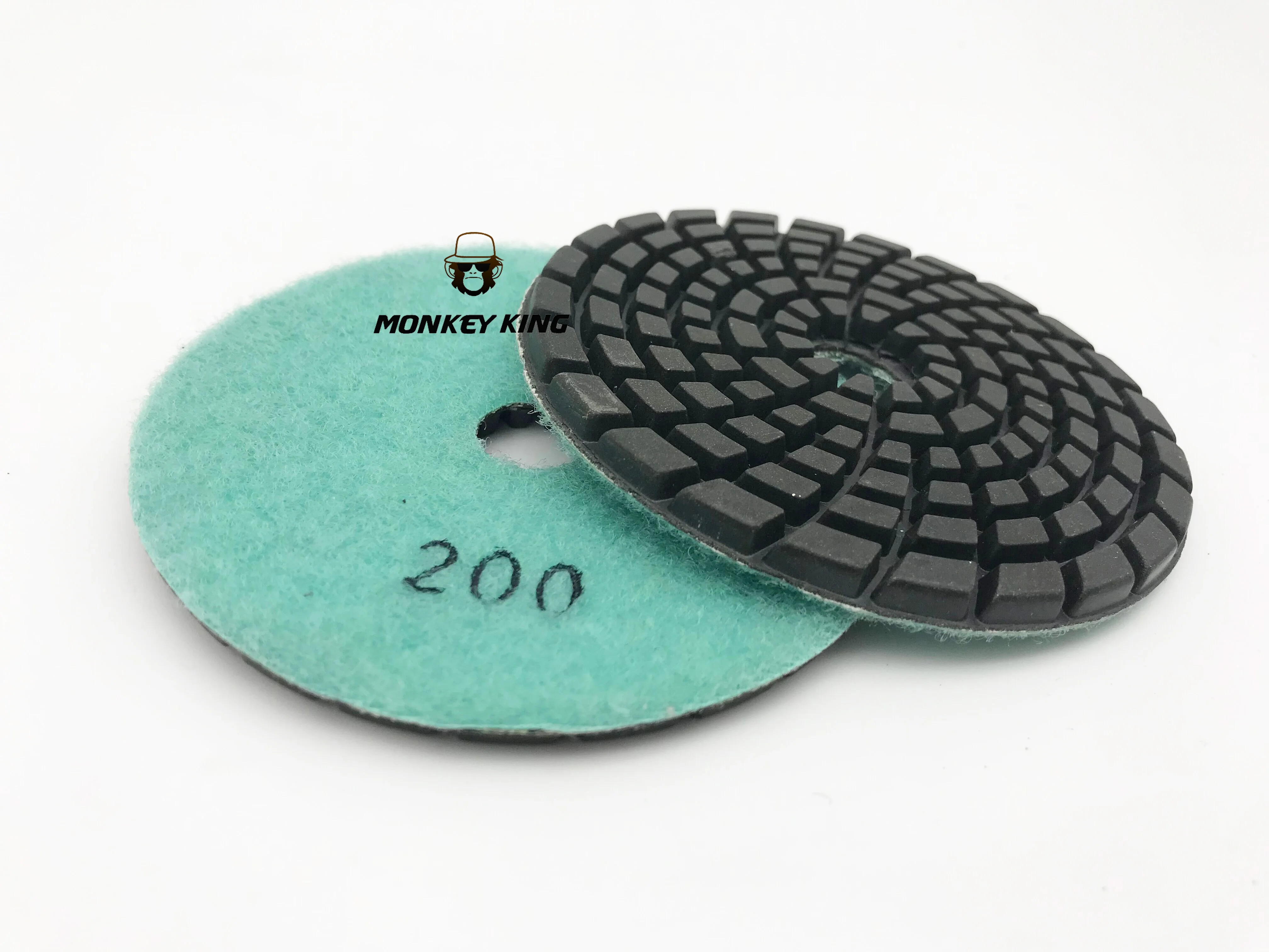 Алмазные полировальные колодки супертолстые 4 дюйма гранит мрамор бетон 5 мм