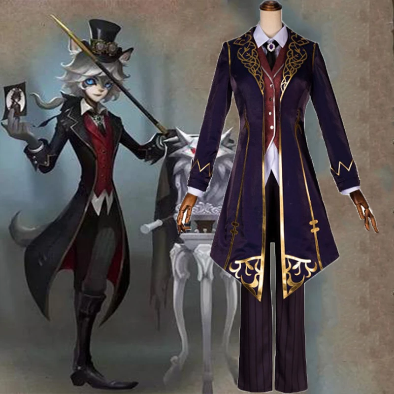 

Game Identity V Cosplay Costumes Photographer Joseph Cosplay Moonlight Gentleman Costume Halloween Carnival Party Customized