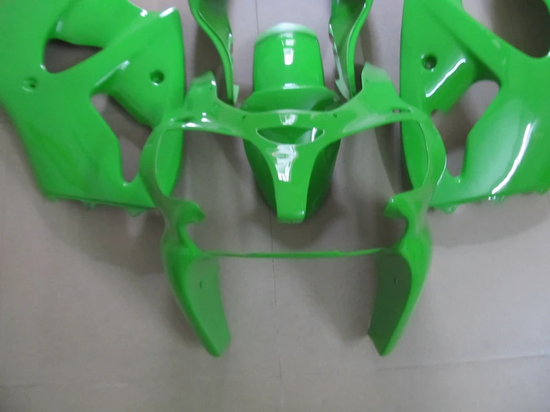 OEM injection mold for Kawasaki ninja Fairing kit ZX 6R 2000 2001 2002 ZX6R 00 01 02 all green fairings set SH3 | Автомобили и
