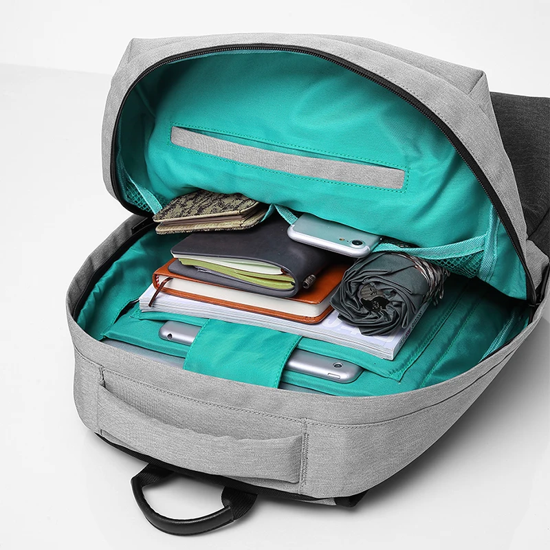 KAKA Mochilas мужской женский рюкзак 15 6 сумка для ноутбука USB зарядка школьные сумки