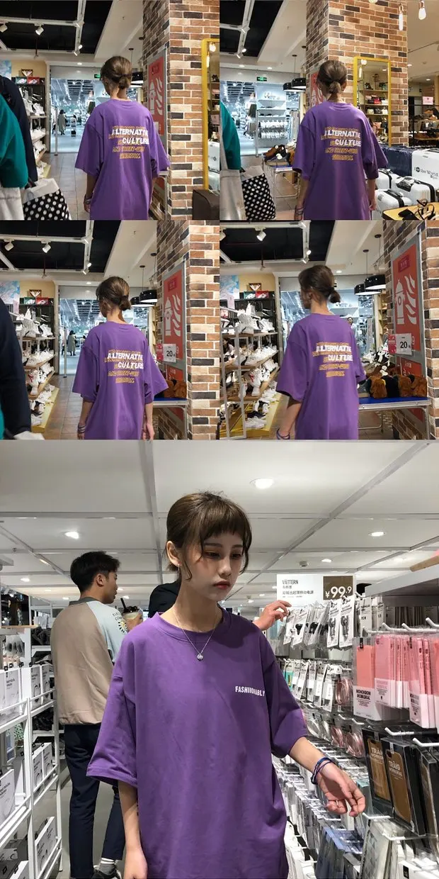 YouGeMan весна лето корейский стиль Ulzzang Harajuku Письмо печати все-матч короткий рукав Футболка для женщин Повседневная рубашка Топ