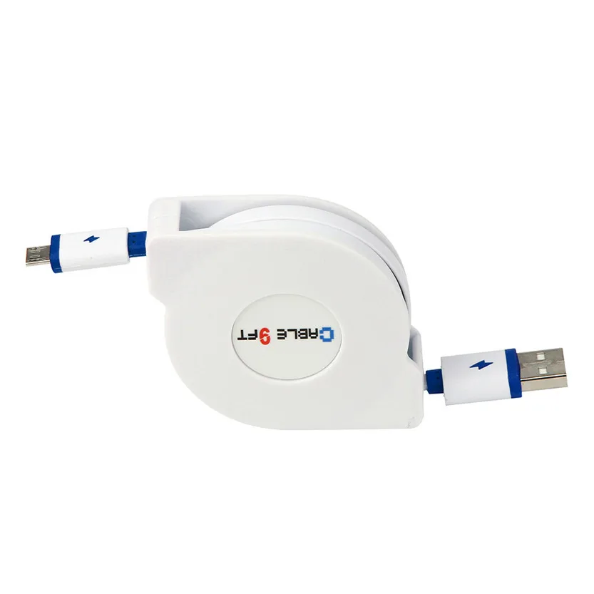 Выдвижной кабель с Micro USB на 1 м для Samsung Galaxy S7 Edge SZ0213 #21|2a usb|samsung usb 2ausb 2a |