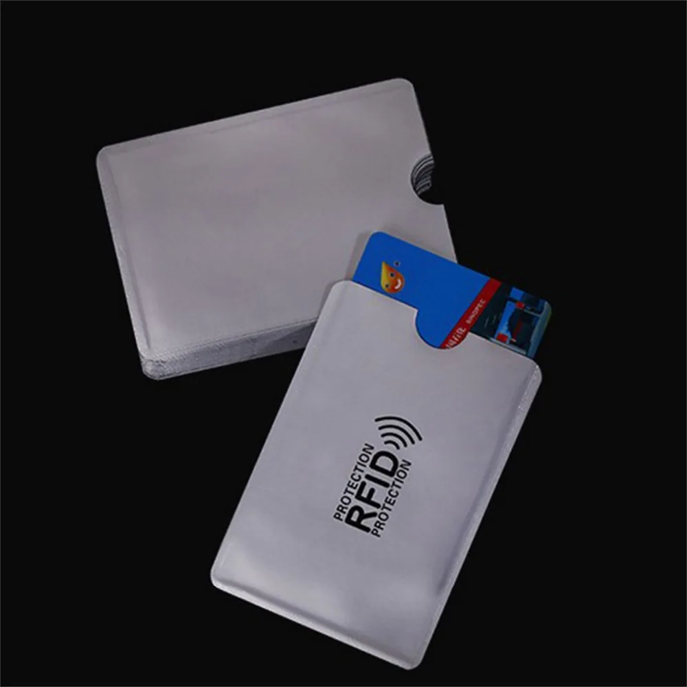 20 шт./компл. 13 56 МГц защита IC карты NFC экранированная карта рукав RFID блокировка