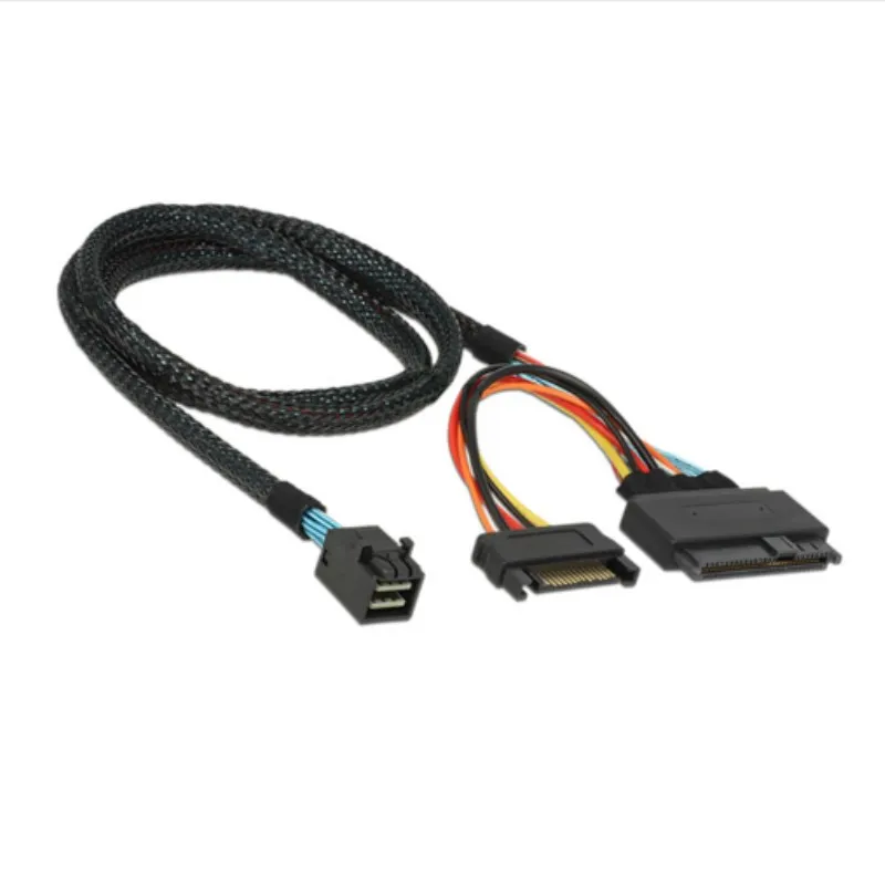 U.2 U2 SFF 8639 NVME PCIe кабель SSD для M.2 8643 Mini SAS HD Материнская плата Intel 750 p3600 p3700|ssd cable|cable