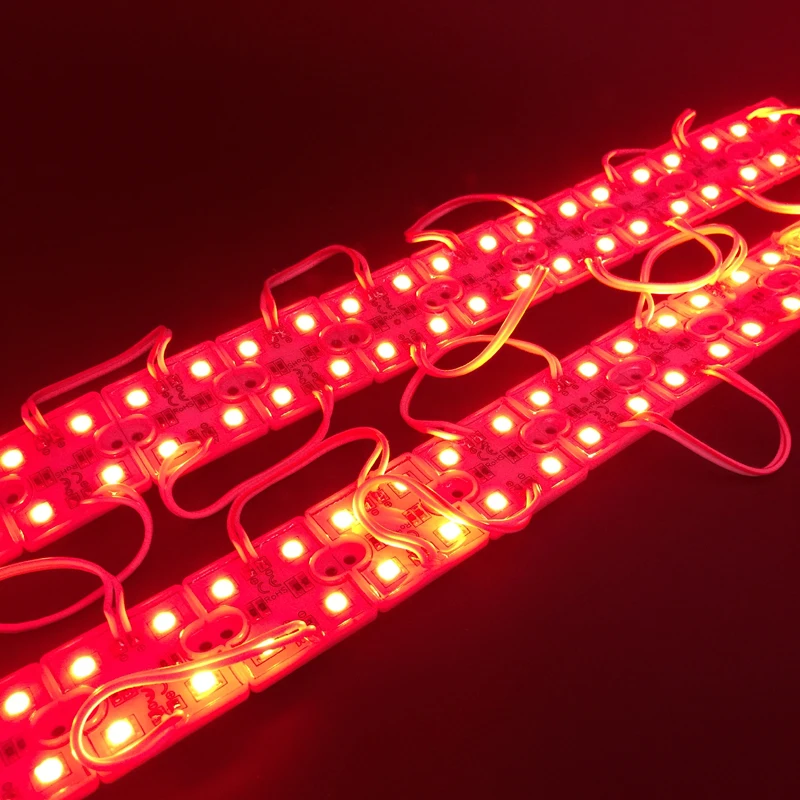 20 шт. DC 12 В 5050 SMD 4 Светодиодный модуль водонепроницаемый IP65 супер яркий