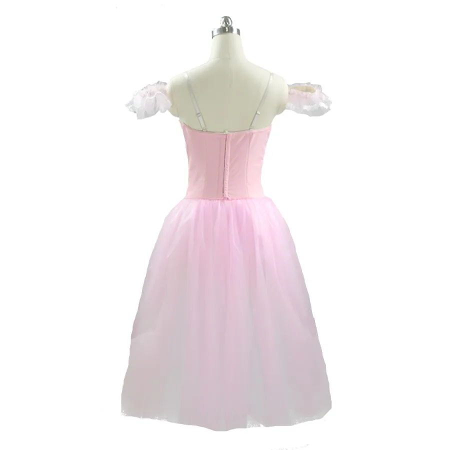 Розовое сказочное романтическое балетное платье пачка профессиональное мягкое