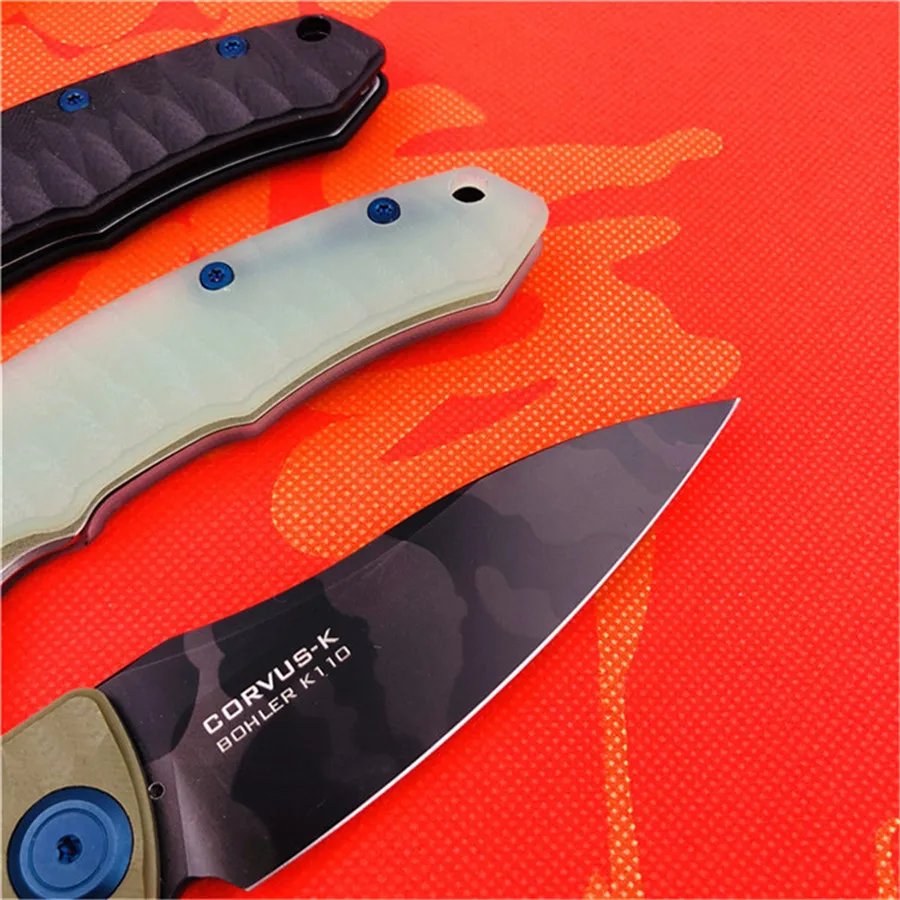 MAXACE Raven K складной нож G10 Ручка Bailu K110 стальной s Открытый Кемпинг рыболовные