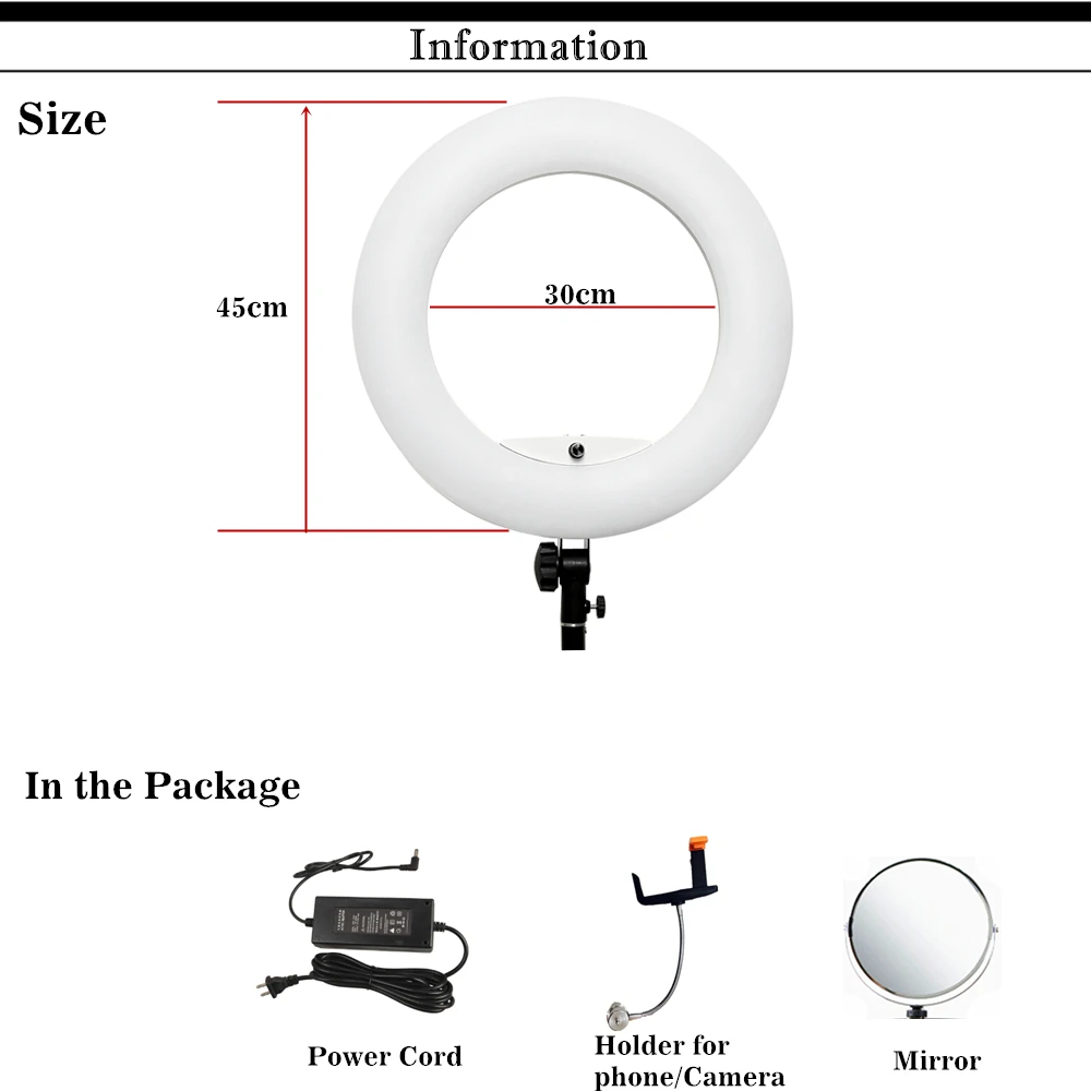 FD-480II 96W 5500K 480 LEDS Lighting Ring Light Lamp Dimmable Video Studio/Camera /Phone Photography with handbag kit | Электроника