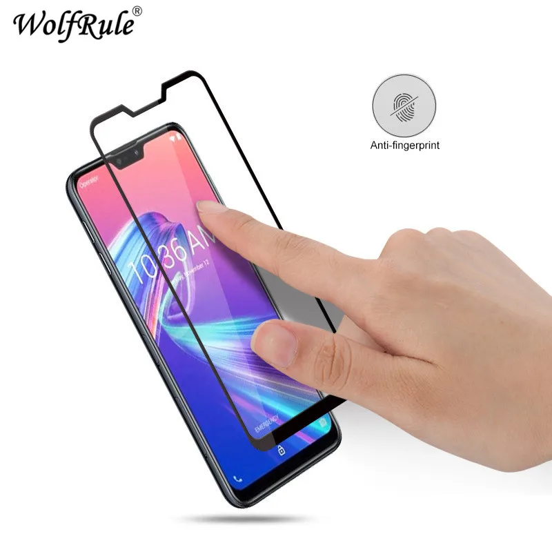2pcs lcd screen protector asus zenfone max pro m2 zb631kl full glue glass for asus zenfone max pro m2 full cover tempered glass free global shipping