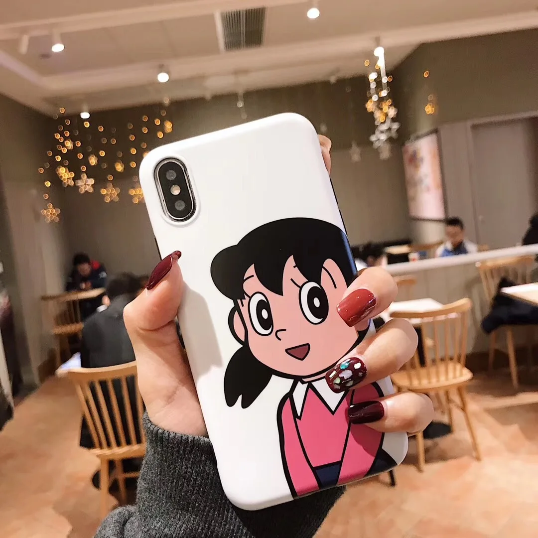 Япония мультфильм Doraemon телефон чехол для iPhone 11 Pro 6 6s 7 8 Plus X Xs Max Xr привлекательный