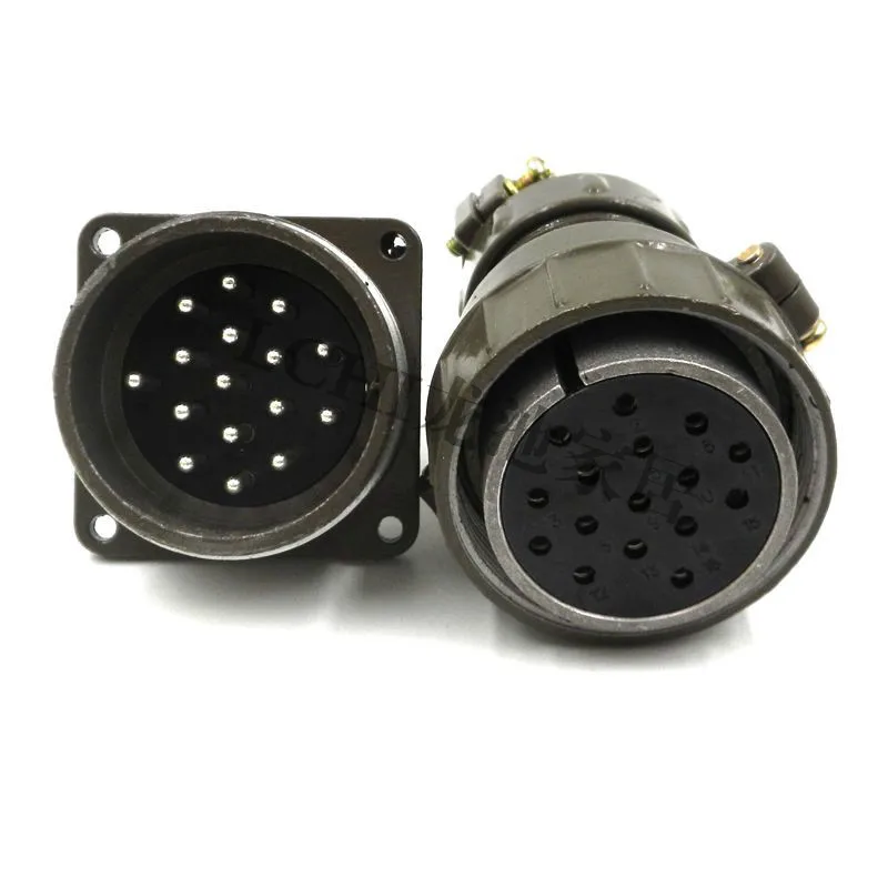 

HAOGNCN Aviation Connect Plug-in Unit P40 16 Core Aviation Plug Socket Round Connector Coarse Needle