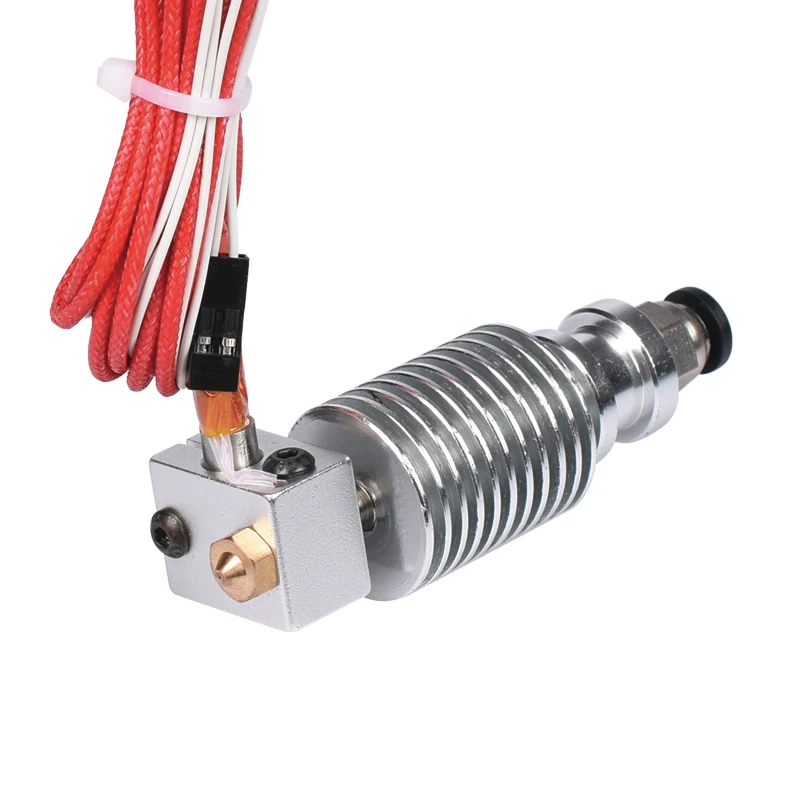 

3D V6 J-head Hotend для 1,75 мм/3 мм 3D Боуден экструдер 0,2/0,3/0,4/0,5 мм сопло для 3D-принтера RepRap