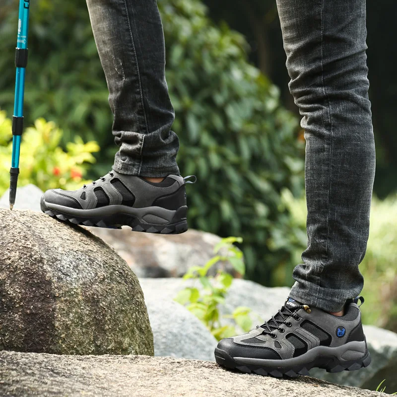 

New Outdoor Fun & Sports Mountain Trekking Shoes Waterproof Hiking Shoes Men