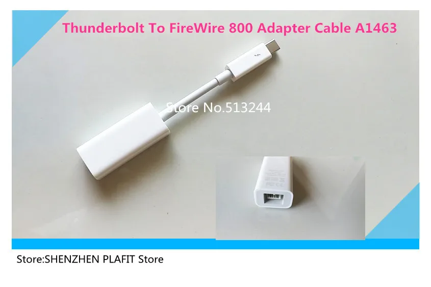 Thunderbolt FireWire 800 Кабель адаптер A1463|thunderbolt to firewire|thunderbolt tofirewire |
