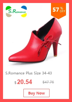 S. Romance/женские босоножки, большие размеры 34-43, модные летние женские туфли-лодочки на высоком каблуке, на молнии женские офисные туфли черного, синего, красного цвета, SS612