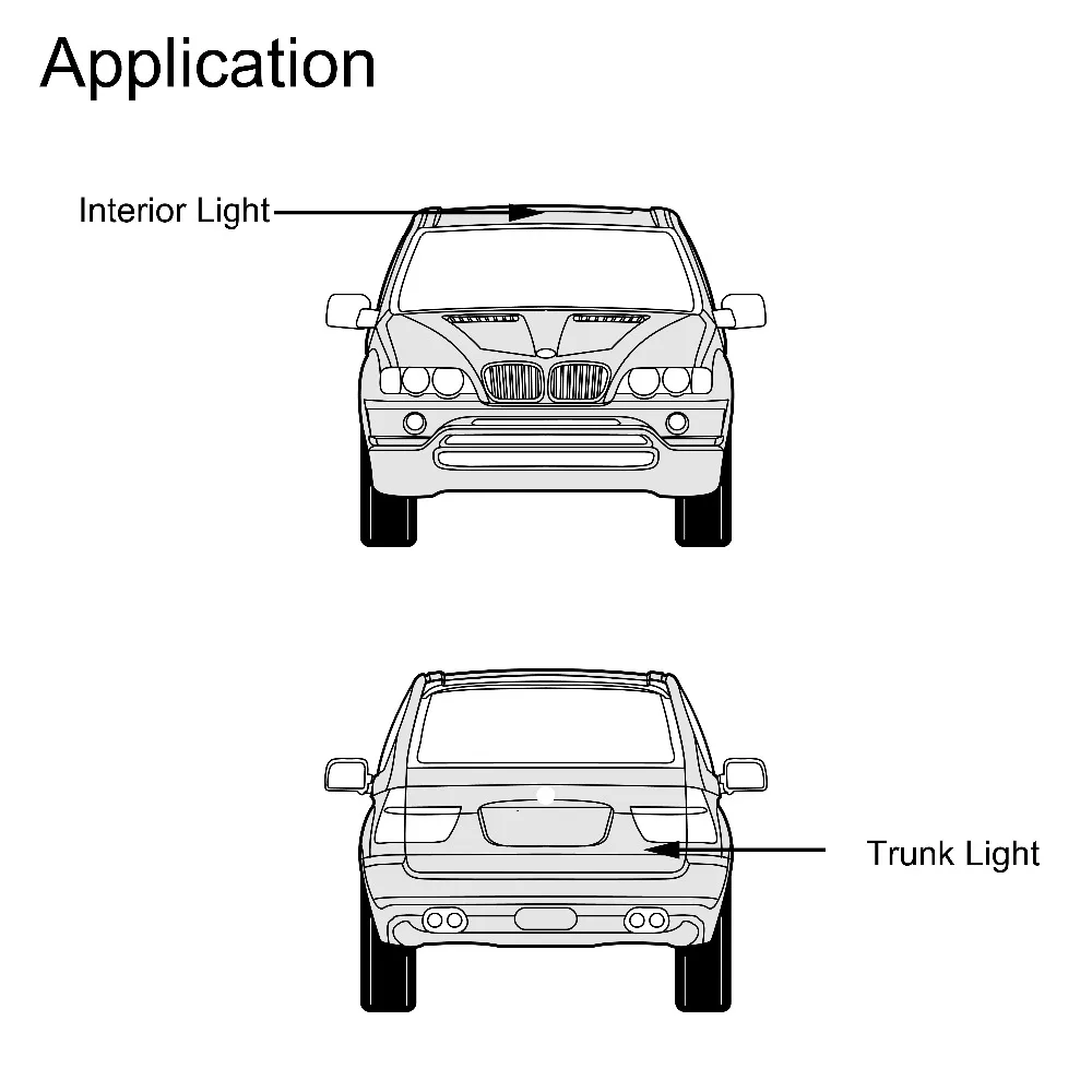 

AGLINT 2PCS C5W Festoon 31mm Auto LED Interior Light 3030SMD CANBUS Error Free Extreme Bright 12V Dome Lamp Reading Light White