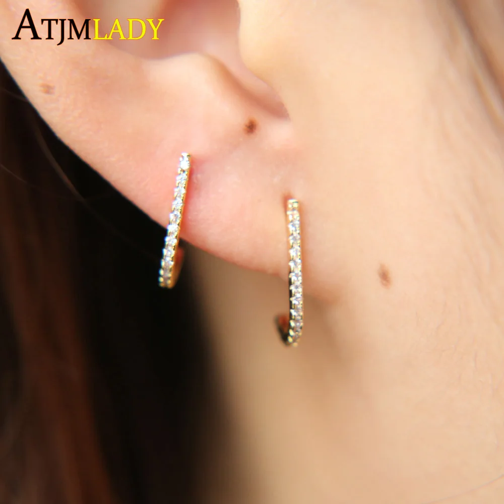 Новые Романтические женские серьги в форме J с фианитом модные классические из