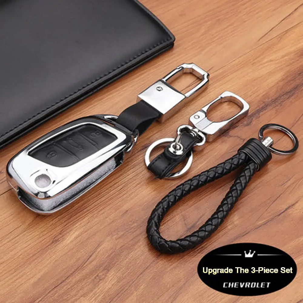 zinc-leather-Black 3 кнопочный ключ автомобиля чехол для Citroen C2 C3 C4 C5 C4L DS3 DS4 DS5 DS6 автомобиль флип складной ключ крышка авто Декор Аксессуары - Название цвета: zinc-leather-Black