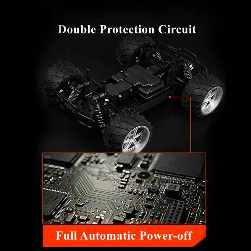 1/16 2WD 2,4 GHz высокоскоростной Радиоуправляемый гоночный багги автомобиль внедорожный RTR красный