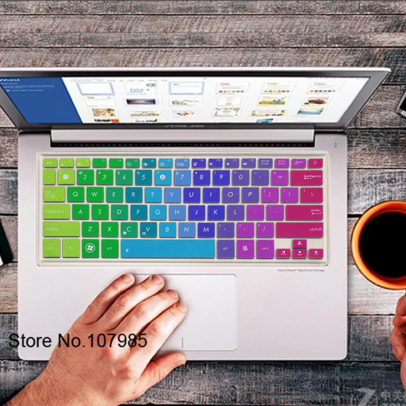 14 дюймовый чехол для клавиатуры ноутбука защитный ASUS ZenBook UX430UA UX430 / VivoBook Flip TP401CA