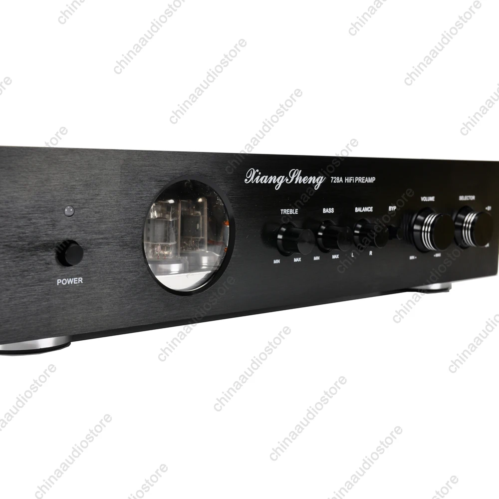 XiangSheng 728A ламповый предусилитель Hi-Fi Предварительный усилитель 12AT7 ECC81 12AU7 ECC82 ламповый стерео Предварительный усилитель звука эквалайзер 115 в 230 В